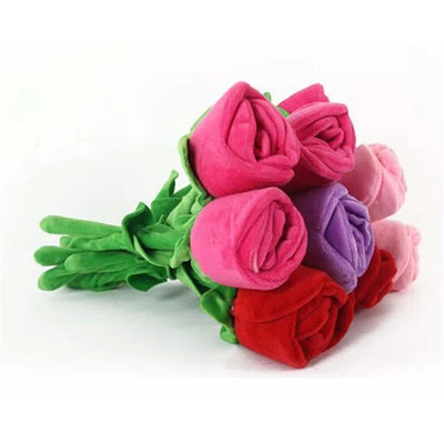 創意定制毛絨玩具 廣州工廠打造仿真玫瑰花玩偶，理想禮品與活動宣傳首選